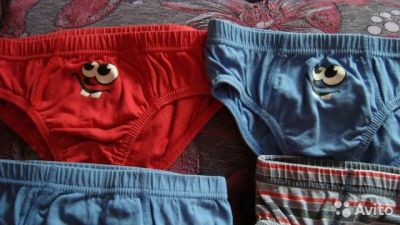 Лот: 6851659. Фото: 1. Плавочки Бон Прикс + 3 шт. боксёры... Нижнее белье