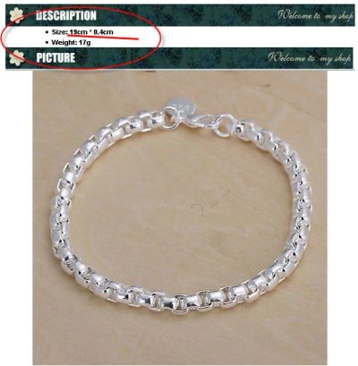 Лот: 3994317. Фото: 1. браслет серебро 5мм 20см. Браслеты