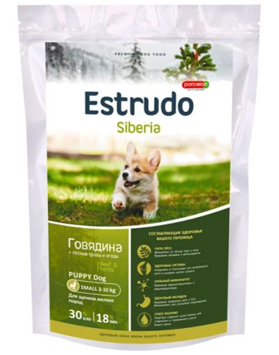 Лот: 11225348. Фото: 1. Estrudo Siberia (Говядина) для... Корма