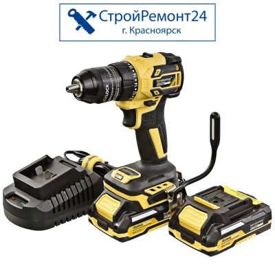 Лот: 25758619. Фото: 1. Дрель шуруповерт безударная аккумуляторная... Ручной инструмент