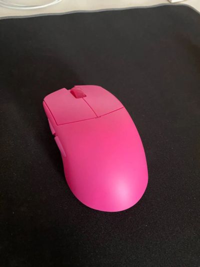 Лот: 20550742. Фото: 1. Игровая мышь lamzu atlantis pink. Клавиатуры и мыши