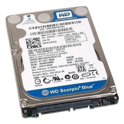 Лот: 5281902. Фото: 1. Жесткий диск WD 120G. Жёсткие диски (HDD)