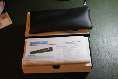 Лот: 6562238. Фото: 1. Shure SM57, оригинальный. Студийные микрофоны, радиомикрофоны и радиосистемы