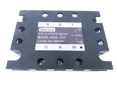 Лот: 17508969. Фото: 1. Трехфазное реле SSR - BEM3 - 60DA... Промышленное