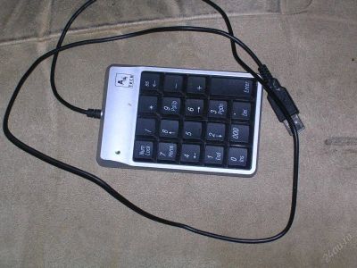 Лот: 62636. Фото: 1. цифровая клавиатура а4тэч. usb. Клавиатуры и мыши