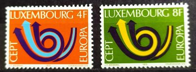 Лот: 23966676. Фото: 1. Люксембург 1973 Европа СЕПТ SW-863-864... Марки
