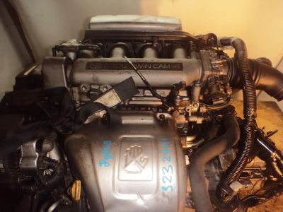 Лот: 3058936. Фото: 1. ДВС+КПП, Toyota 3S-GE MT FF E56-07C... Двигатель и элементы двигателя