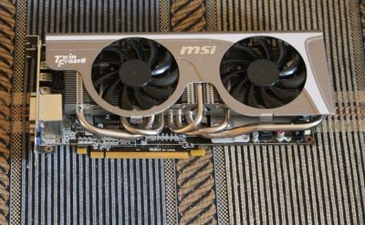 Лот: 9881856. Фото: 1. MSI Radeon HD6950 2G/256bit (все... Видеокарты