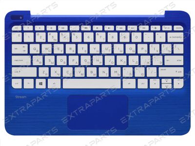 Лот: 15962878. Фото: 1. Клавиатура HP Stream 11-d синяя... Клавиатуры для ноутбуков