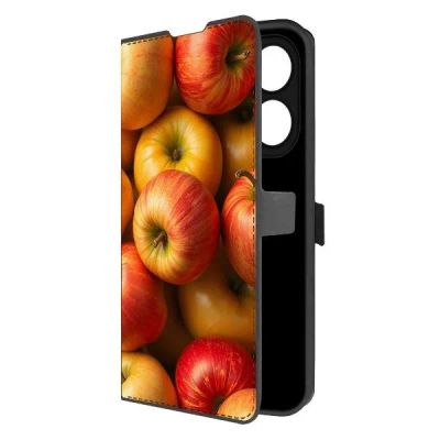 Лот: 25543167. Фото: 1. Чехол Krutoff Eco Book "Яблоки... Чехлы, бамперы