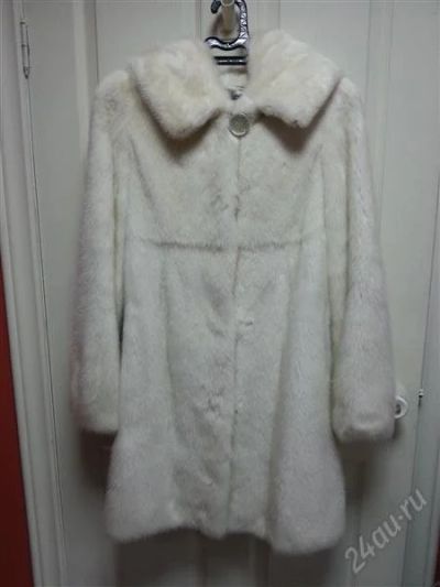 Лот: 2162940. Фото: 1. продам шубу норковую белую! недорого... Верхняя одежда