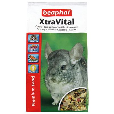 Лот: 10857434. Фото: 1. Корм Beaphar Xtra Vital Chinchilla... Корма