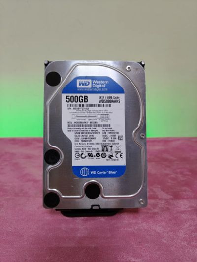 Лот: 24637036. Фото: 1. HDD 500Гб/WD/SATA3/3,5"/7200. Жёсткие диски (HDD)