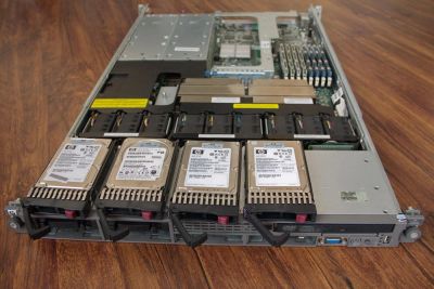 Лот: 7992253. Фото: 1. Сервер HP DL360 G5 (1U, Xeon E5345x2... Серверы RackMount