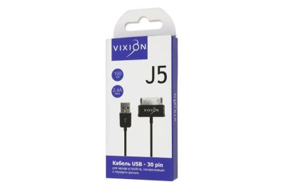 Лот: 17446744. Фото: 1. Кабель USB - 30 pin | VIXION J5... Кабели