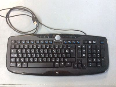 Лот: 10047644. Фото: 1. Клавиатура Logitech Media Keyboard... Клавиатуры и мыши