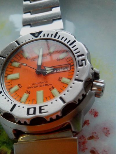 Лот: 8836422. Фото: 1. часы SEIKO Orange Monster 7S26-0350... Оригинальные наручные часы