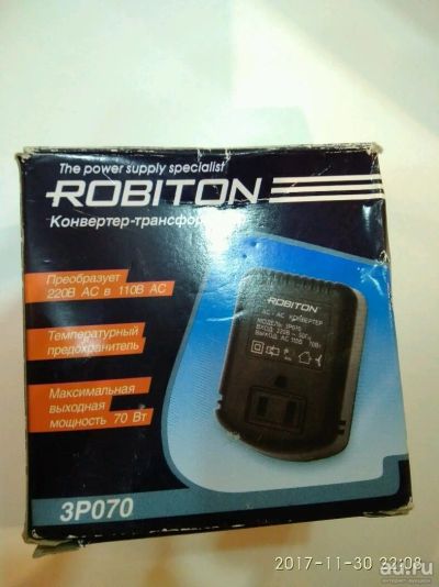 Лот: 10702042. Фото: 1. Конвертер 110в Robiton 70W. Зарядные устройства, блоки питания для бытовой техники