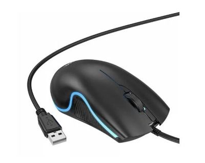 Лот: 20885337. Фото: 1. Проводная мышь USB Hoco GM19... Клавиатуры и мыши