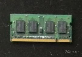Лот: 1012760. Фото: 1. Samsung DDR2 667 SO-DIMM 1Gb. Оперативная память