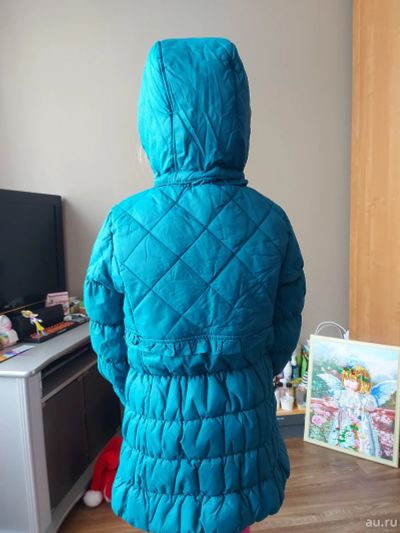 Лот: 17265001. Фото: 1. НОВОЕ демисезонное пальто на девочку... Верхняя одежда