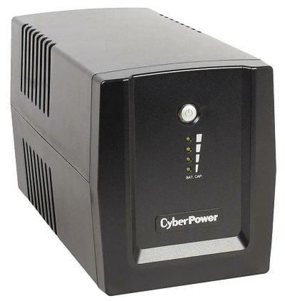 Лот: 19935468. Фото: 1. ИБП CyberPower UT1500EI черный. ИБП, аккумуляторы для ИБП