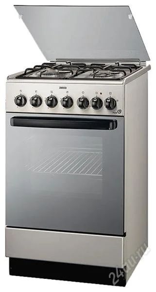 Лот: 1391708. Фото: 1. продам новую газовую плиту zanussi... Плиты, духовые шкафы, варочные поверхности
