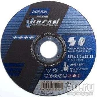Лот: 13704231. Фото: 1. Круг отрезной Vulcan 230*2,5*22... Расходные материалы, сменные насадки