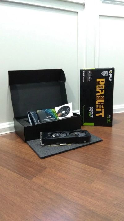 Лот: 14303787. Фото: 1. Palit GeForce GTX 1060 DUAL 6Gb... Видеокарты