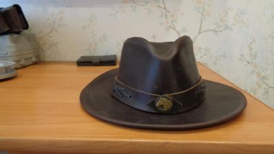 Лот: 6175510. Фото: 1. Шляпа гаучо, кожаная. Аргентина. Игрушки