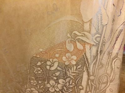 Лот: 8800285. Фото: 1. Нарядная тюль для кухни длина... Шторы, тюль