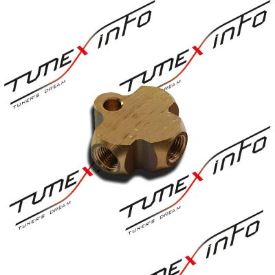 Лот: 25507551. Фото: 1. Тройник тормозной M10 x 1.0 мамы... Детали тюнинга