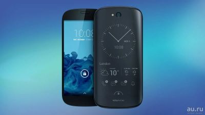 Лот: 10561557. Фото: 1. 5" Смартфон YotaPhone 2 32Gb черный... Смартфоны