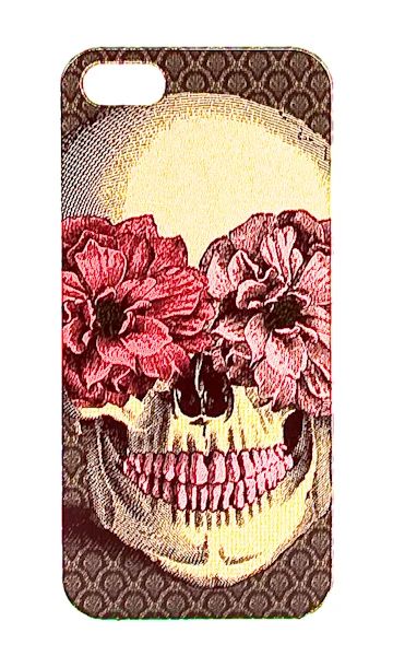 Лот: 5242115. Фото: 1. Чехол для Iphone 5 5s Череп 4. Чехлы, бамперы
