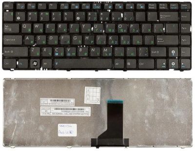Лот: 9880093. Фото: 1. Клавиатура для ноутбука Asus K41... Клавиатуры для ноутбуков