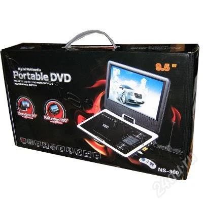 Лот: 2605089. Фото: 1. Новый портативный DVD/USB-плеер... DVD, Blu-Ray плееры