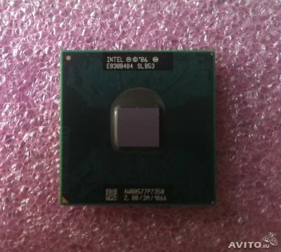 Лот: 5397584. Фото: 1. ЦП Intel P7350 (2.00GHz=266MHz... Процессоры
