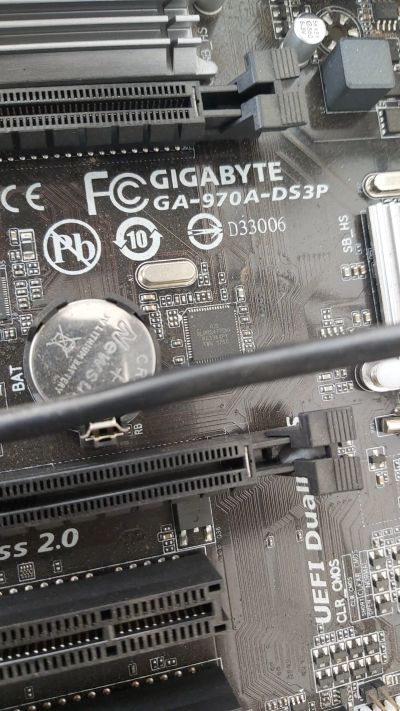 Лот: 15682551. Фото: 1. Материнская плата gigabyte GA-970A-DS3P. Материнские платы