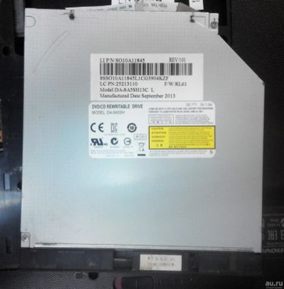 Лот: 13152122. Фото: 1. Lenovo IdeaPad S510p привод DA-8A5DH. Приводы CD, DVD, BR, FDD