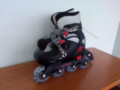 Лот: 4089742. Фото: 1. Коньки роликовые. Роликовые коньки, скейтборды, самокаты
