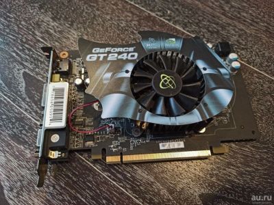 Лот: 18220472. Фото: 1. Видеокарта GeForce GT240. Видеокарты