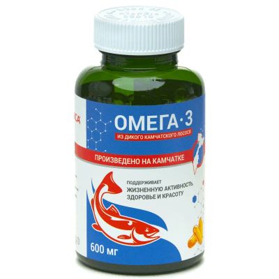 Лот: 24588703. Фото: 1. Salmonica Омега-3 из дикого камчатского... Лекарства