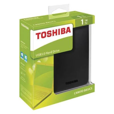 Лот: 17651943. Фото: 1. Внешний жесткий диск Toshiba Canvio... Внешние жесткие диски