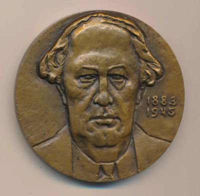 Лот: 17759637. Фото: 1. СССР медаль 1986 Алексей Толстой... Юбилейные