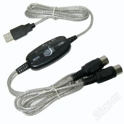 Лот: 5107889. Фото: 1. Кабель-конвертер MIDI-USB. Аксессуары