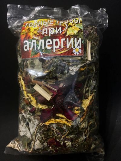 Лот: 16210371. Фото: 1. Горные травы при аллергии, 100... Чай, кофе, какао