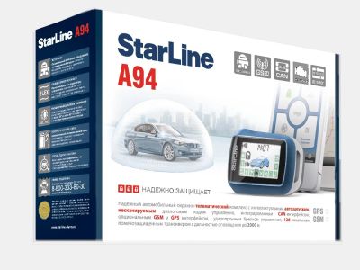 Лот: 3057493. Фото: 1. Сигнализация Starline A94 dialog. Автомобильные сигнализации