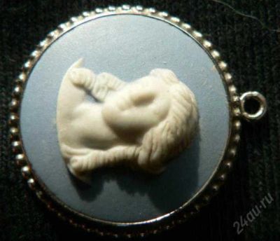 Лот: 5854395. Фото: 1. Подвеска камея Wedgwood Веджвуд... Кулоны, подвески