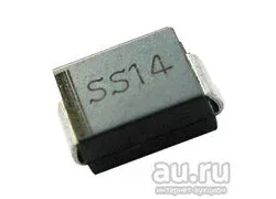 Лот: 20722896. Фото: 1. Диод Шоттки 1А 40В SS14 SMD. Диоды и тиристоры