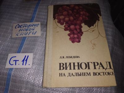 Лот: 16228643. Фото: 1. Лебедева Л., Виноград на Дальнем... Сад, огород, цветы